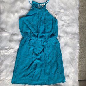 Blue Spense NWT Halter Dress Size Small